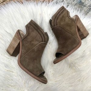 Vince Camuto Koral Peep Toe Heels - size 6.5